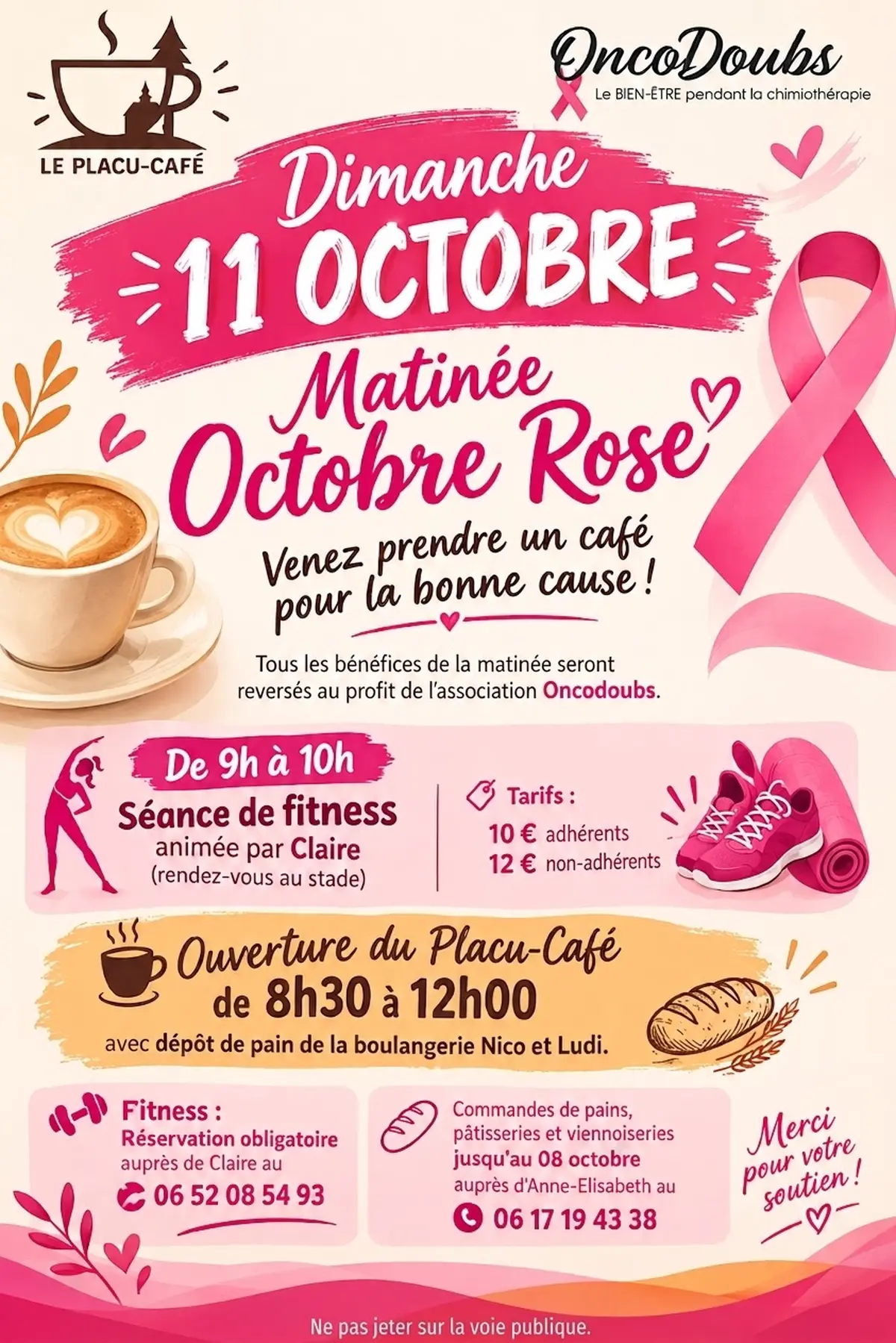 Matinée octobre rose à Fort-du-Plasne
