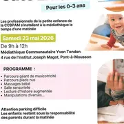 Matinée petite enfance