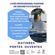 Matinée portes ouvertes au lycée maritime