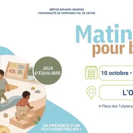 Matinée pour bouger de 0 à 3 ans