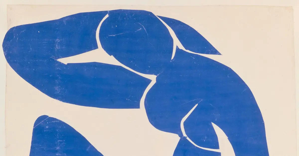 Henri Matisse, Nu bleu II, 1952