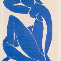 Henri Matisse, Nu bleu II, 1952 &copy; Service de la documentation photographique du MNAM - Centre Pompidou, MNAM-CCI 
