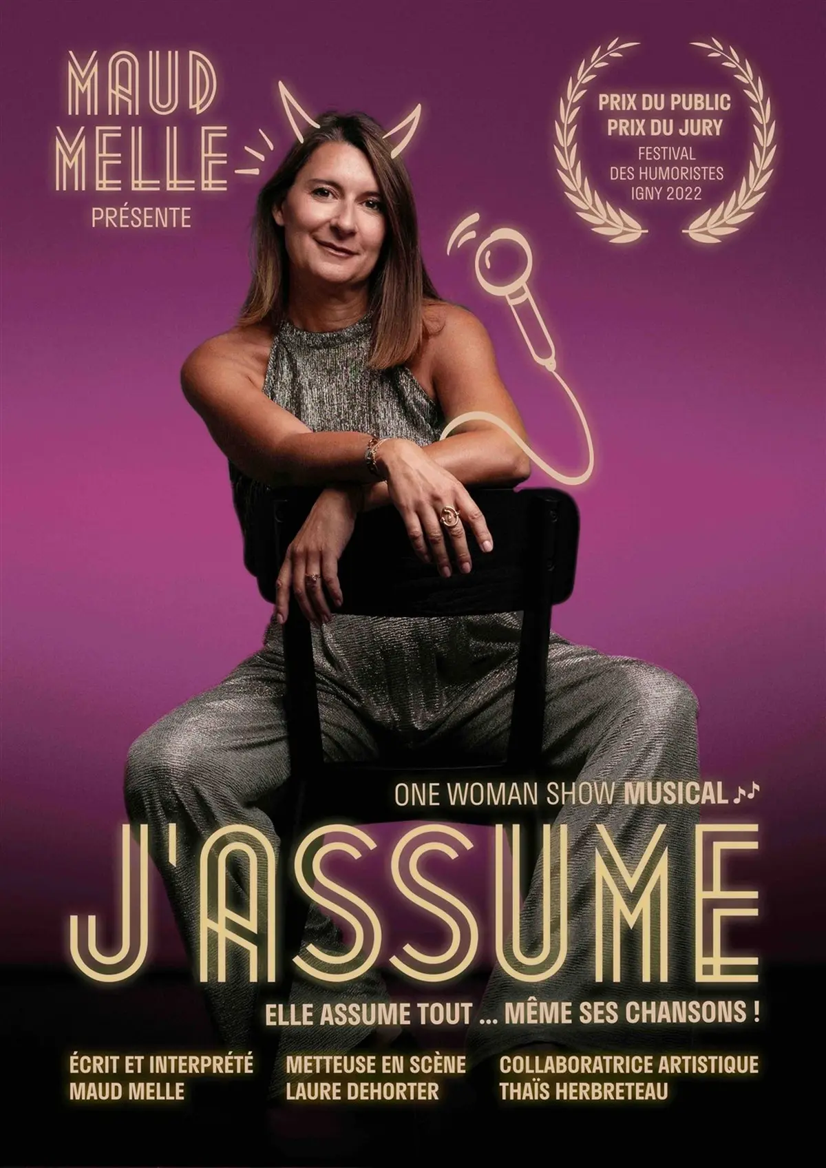 Maud Mellé dans J'assume