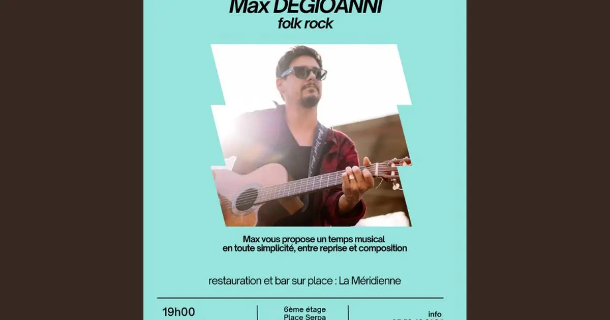 Max DEGIOANNI musique live