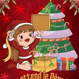 Maya attend le Père Noël