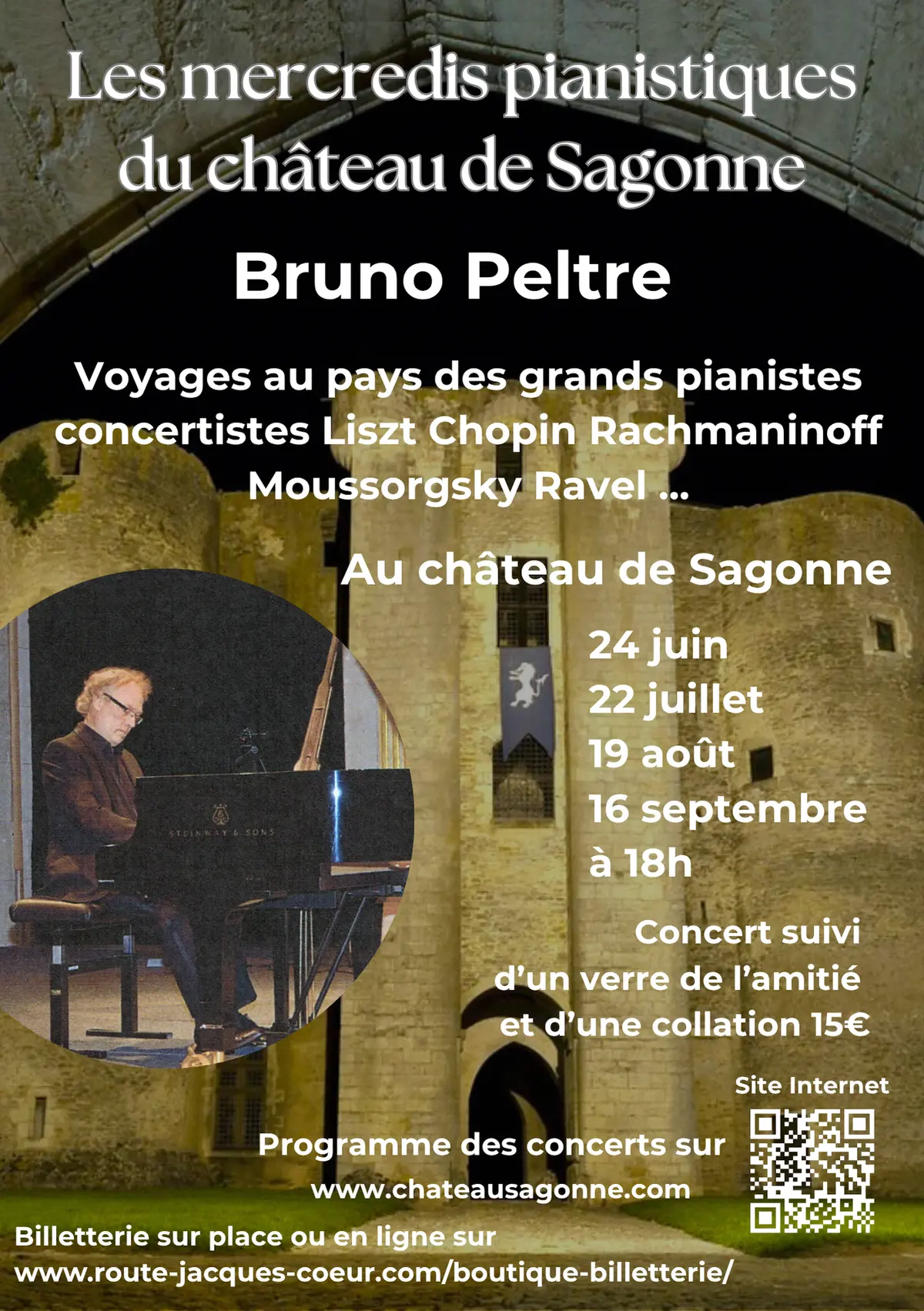 Mecredis pianistiques du château de Sagonne