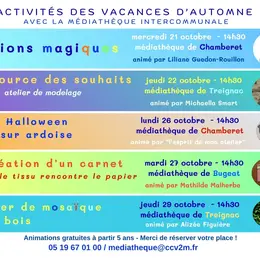 Médiathèque : Atelier de modelage