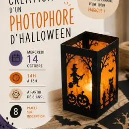 Médiathèque – Atelier Enfant : Création D'Un Photophore D'Halloween