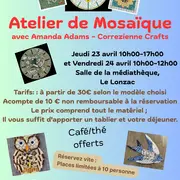 Médiathèque : Atelier masaïque