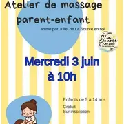 Médiathéque : Atelier Massages Parents-enfants