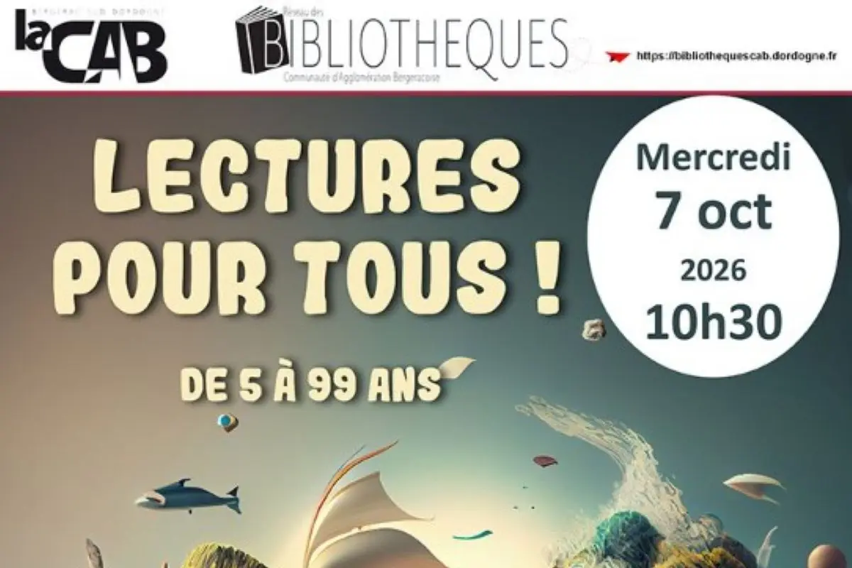 Médiathèque de Bergerac | LECTURES POUR TOUS !
