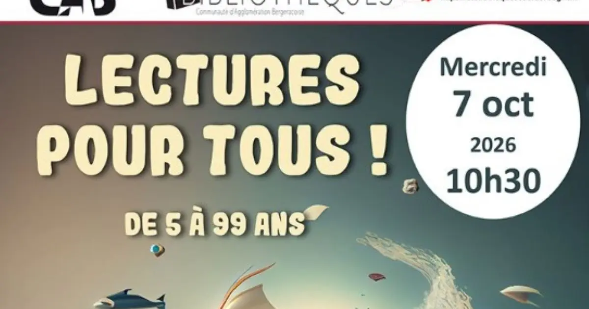 Médiathèque de Bergerac | LECTURES POUR TOUS !