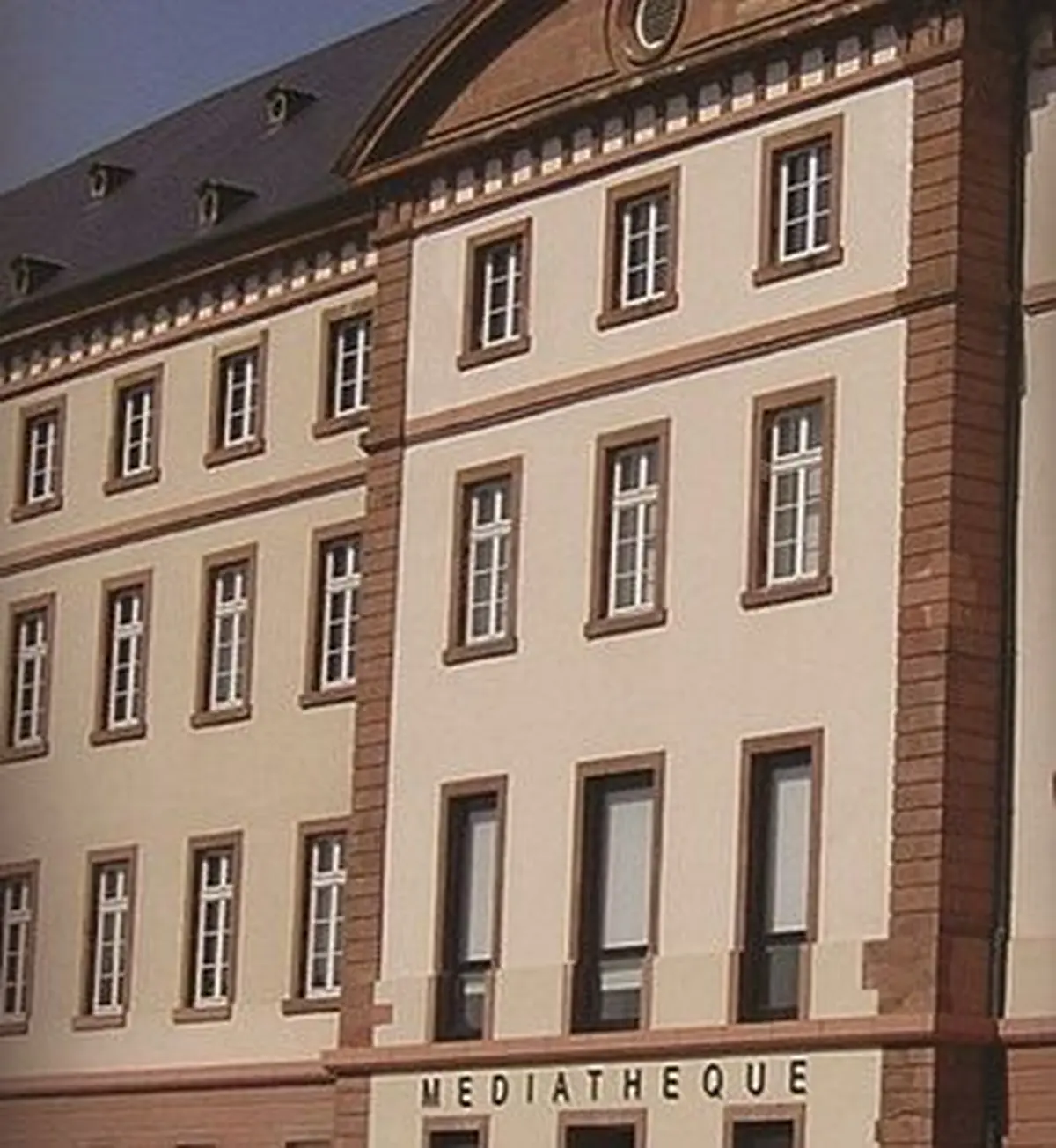 La façade de la Médiathèque de Haguenau