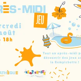 Médiathèque de Saint-Lupicin : Après-midi jeux