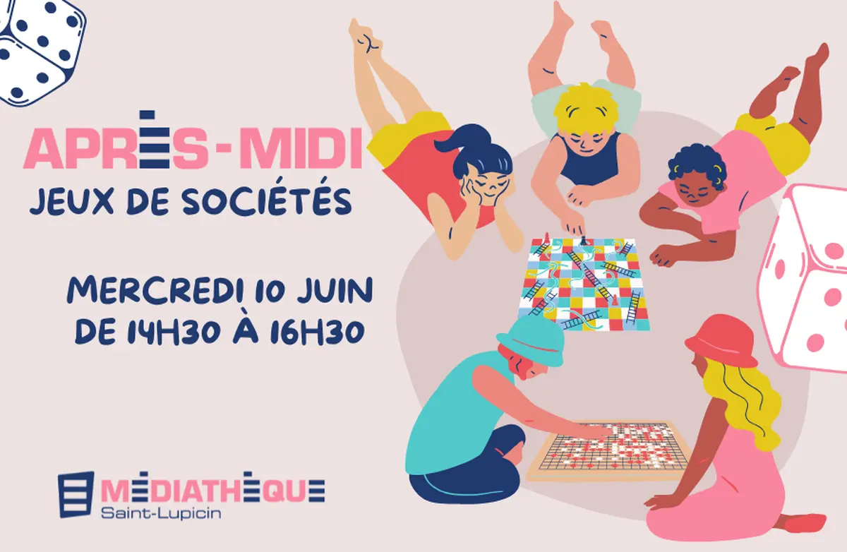 Médiathèque de Saint-Lupicin : Après-midi jeux