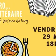 Médiathèque de Viry :Club de lecture -Apéro littéraire