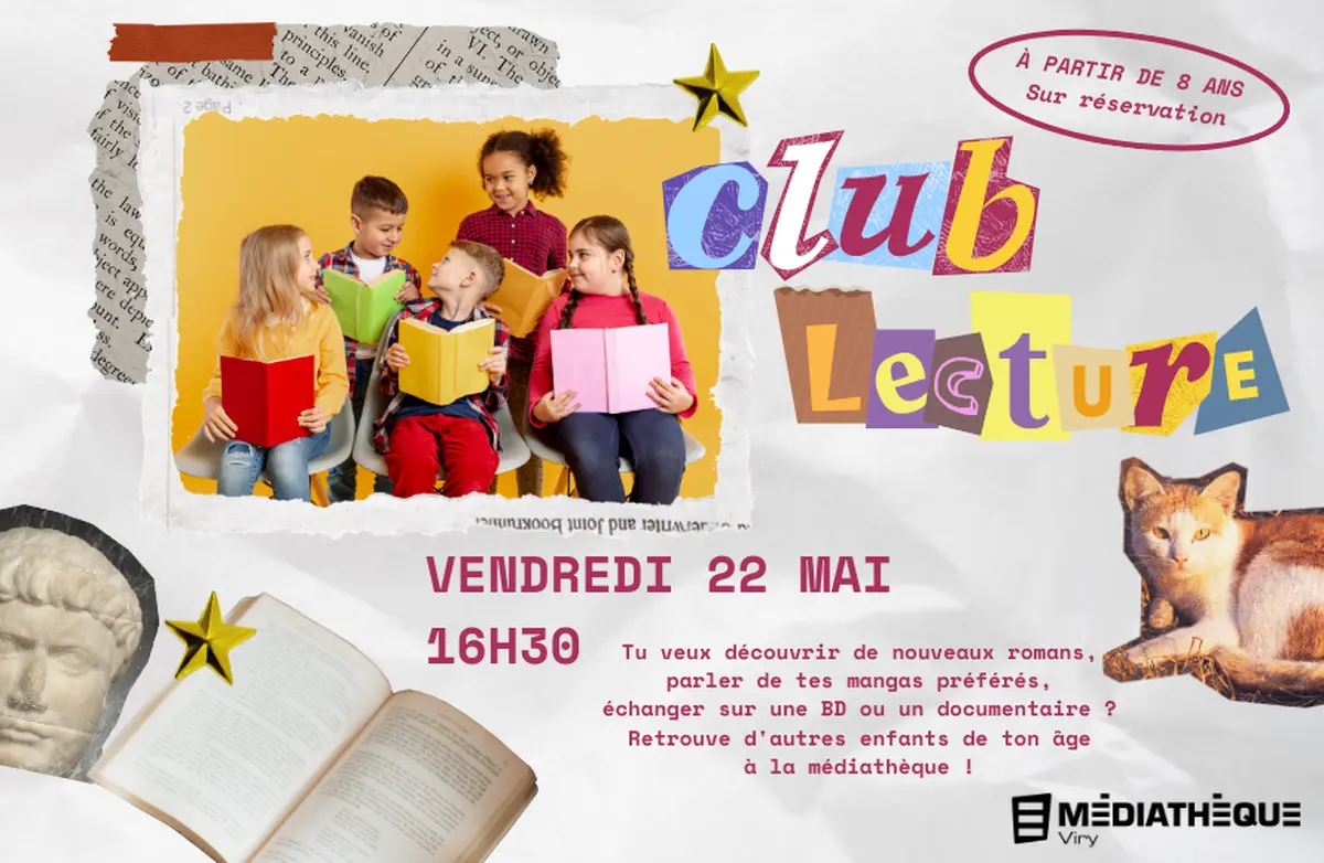Médiathèque de Viry : Club lecture