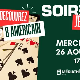 Médiathèque de Viry : Soirée jeux