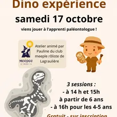 Médiathèque : Dino expérience