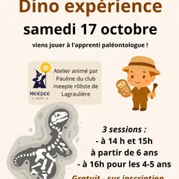 Médiathèque : Dino expérience