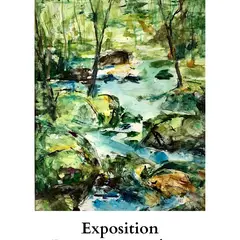Médiathèque : Exposition de Martine Poirier Malzard
