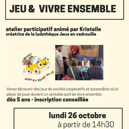 Médiathèque : Jeu et vivre ensemble