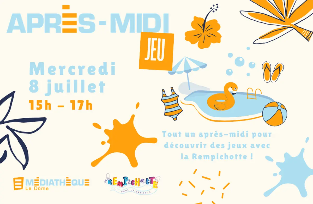 Médiathèque Le Dôme : Après-midi jeux