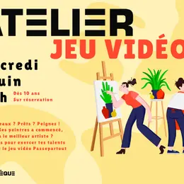 Médiathèque Le Dôme : Atelier jeu vidéo