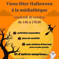 Médiathèque : Viens fêter Halloween