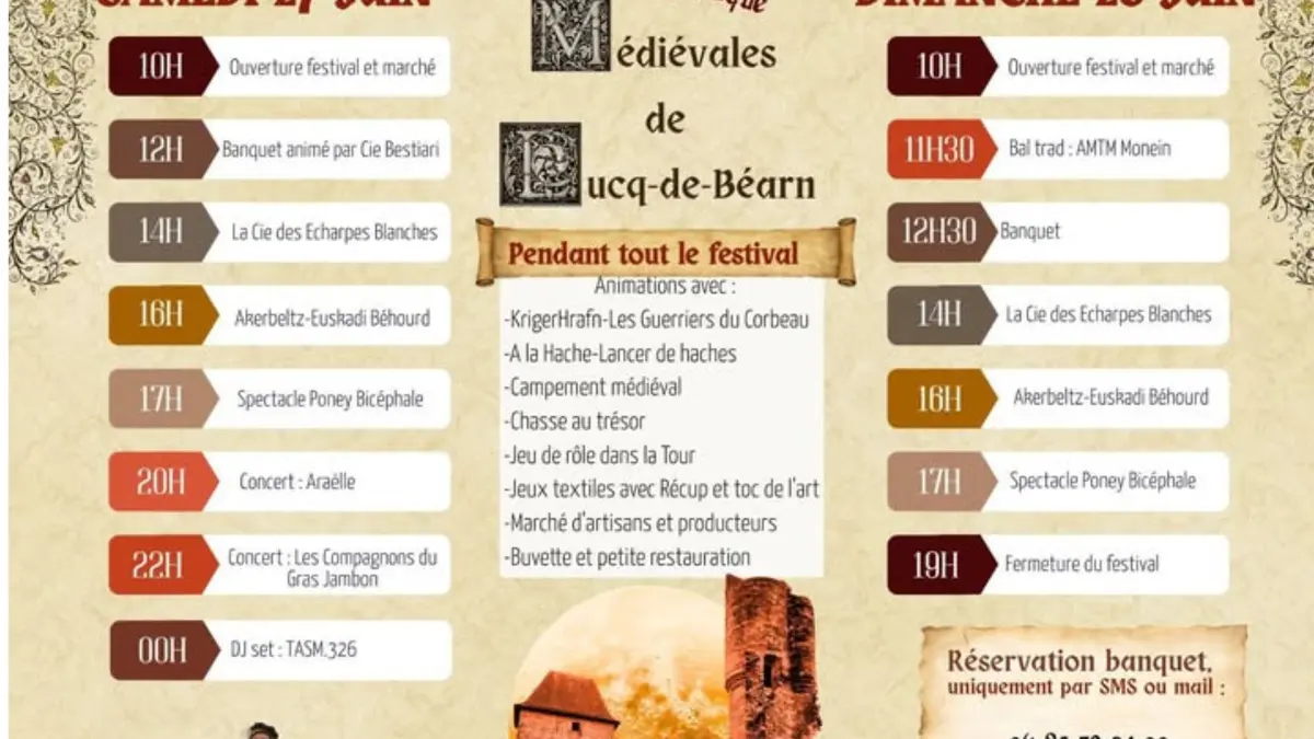 Médiévales de Lucq-de-Béarn