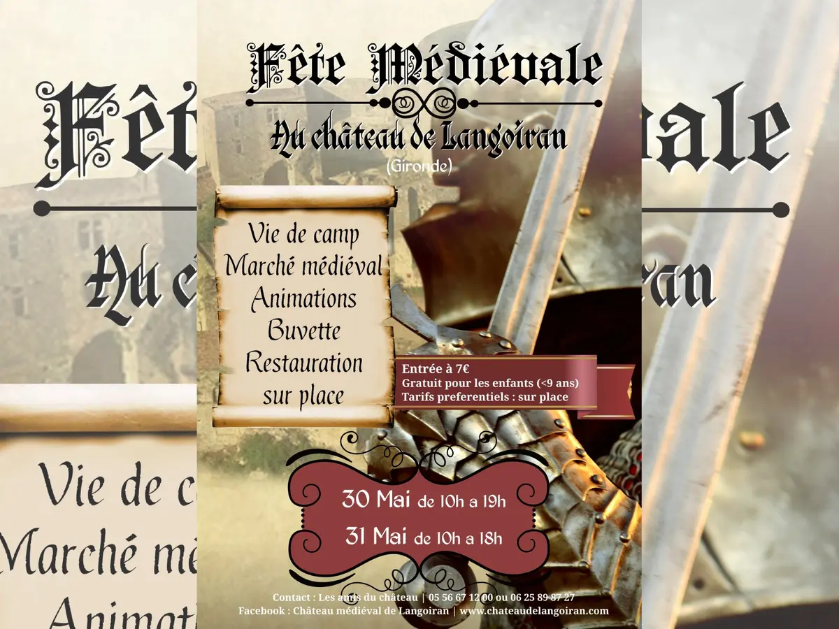 médiévales du château langoiran