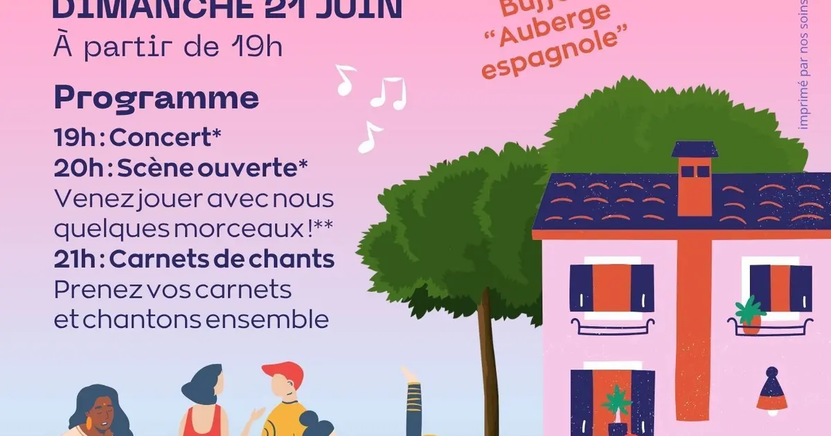 Medley acoustique et scène ouverte