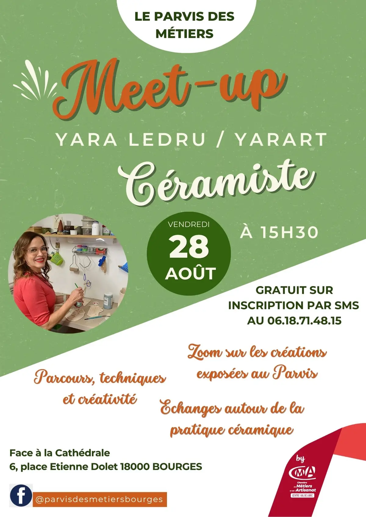 Meet-Up Yara Ledru au Parvis des Métiers