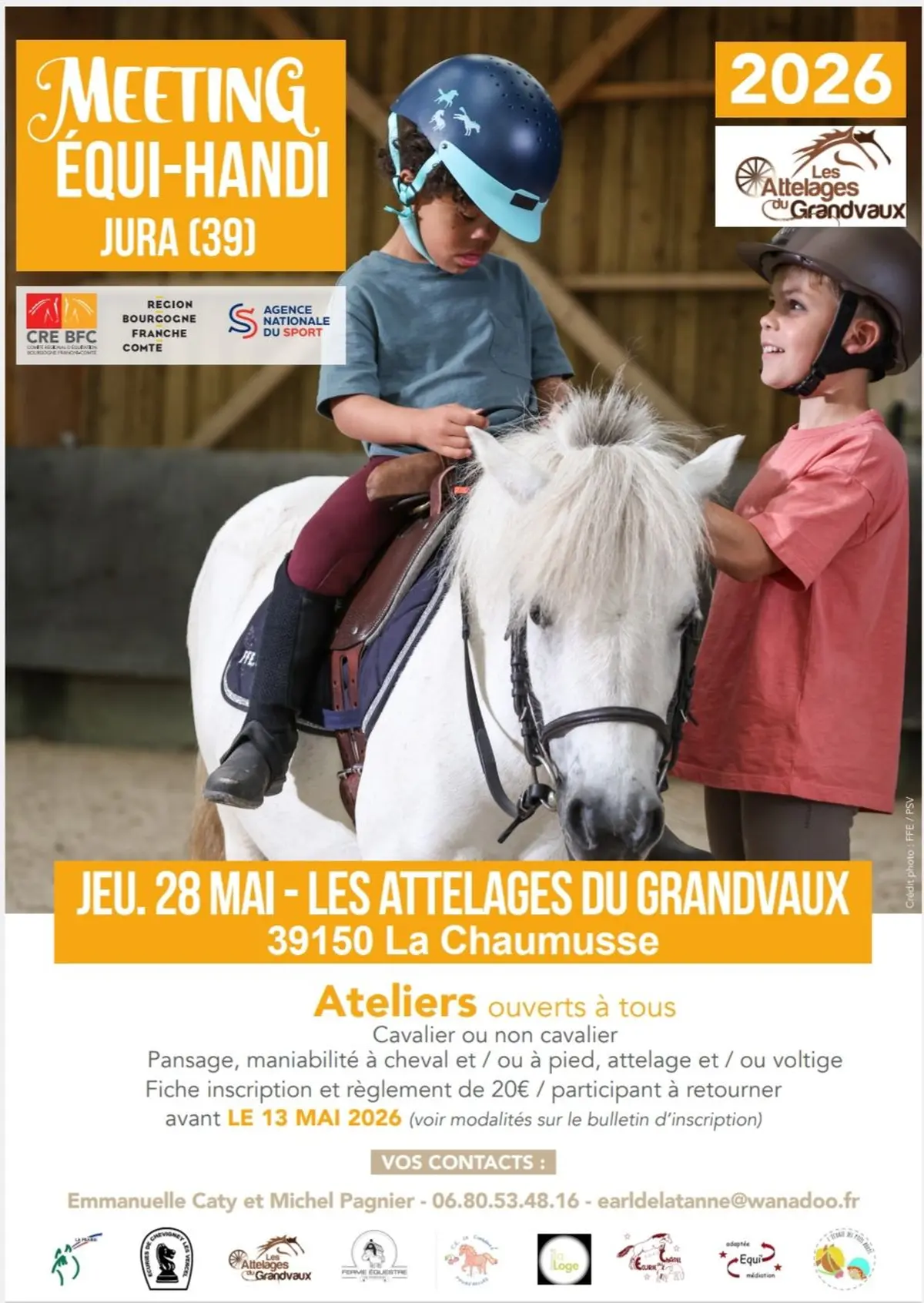 Meeting Equi-Handi  - Ateliers pour tous