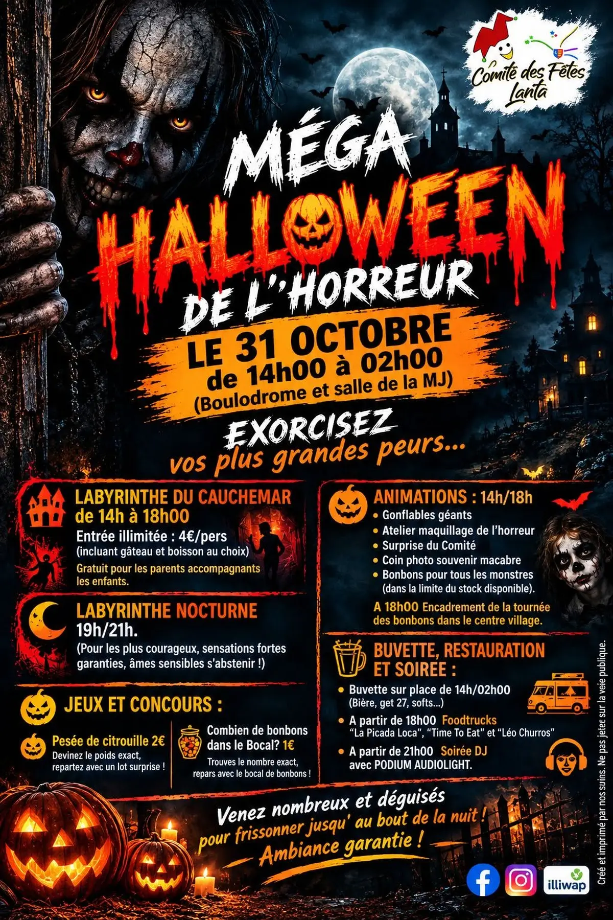 Méga Halloween De L'Horreur