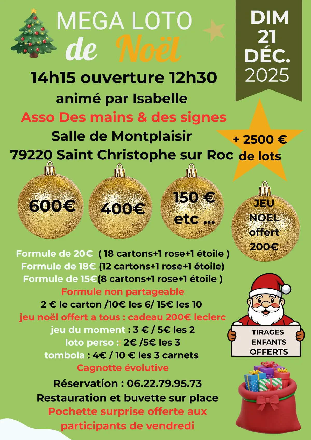 Méga Loto de Noël