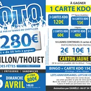 Mega loto du Tennis club de Châtillon-sur-Thouet