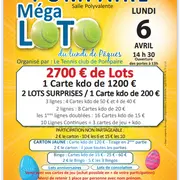 Mega loto du Tennis club de Pompaire