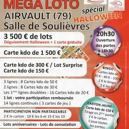 Méga loto, spécial Halloween