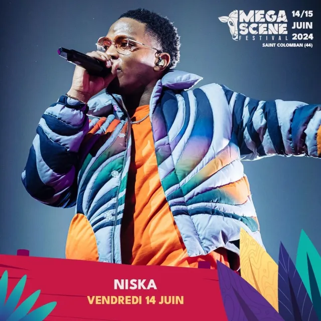 Le rappeur Niska en concert le 14 juin