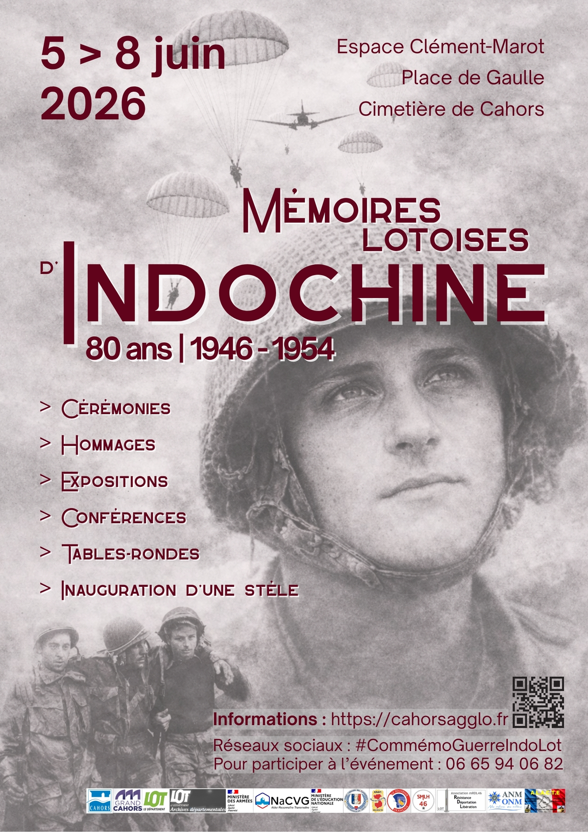 Mémoires Lotoises d'Indochine 1946-1954 : 80 ans