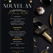 Menu de fêtes : Réveillon du Nouvel An au Restaurant  Le Saint Laurent