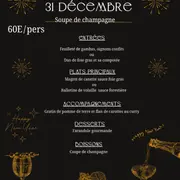 Menu de la Saint-Sylvestre
