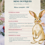Menu de la Saint-valentin