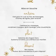 Menu de Noël
