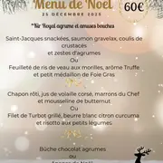 Menu de Noël