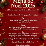Menu de Noël au Luz d'Olt