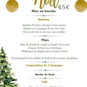 Menu de Noël et Jour de l'An à l'Hôtel du Parc