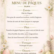 Menu de Pâques