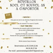 Menu du Réveillon à emporter